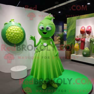 Lime Green Pendant mascot...