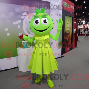Lime Green Pendant mascot...