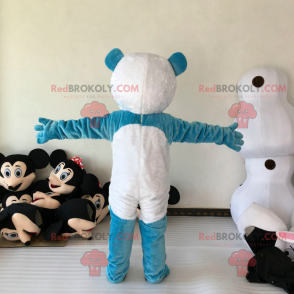 Mascotte del panda blu - Redbrokoly.com