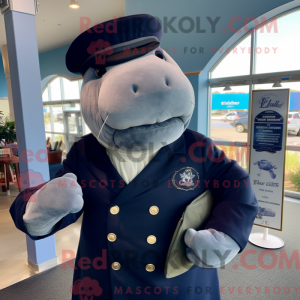 Figura de máscara Navy...