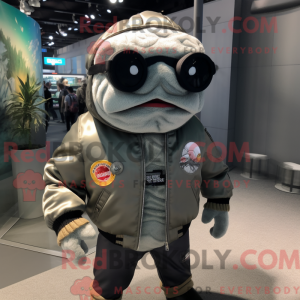 Costume mascotte de Piranha...