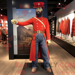 Red Civil War Soldier...