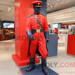 Red Civil War Soldier...