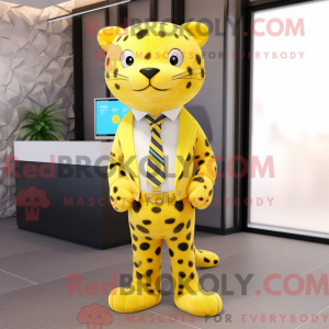 Disfraz de mascota Leopardo...