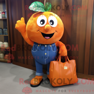 Personaggio mascotte Orange...
