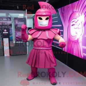 Magenta Spartan Soldier...