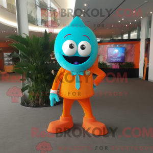 Turkis Orange maskot...