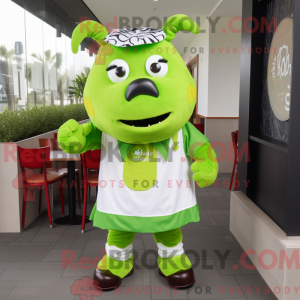 Disfraz de mascota de Lime...