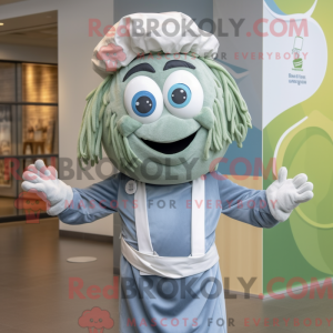 Sølv Pesto Pasta maskot...