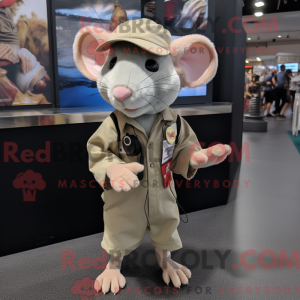Mascotte de personnage de...