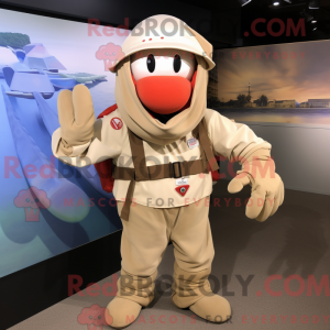 Cream Lobster Bisque mascot...