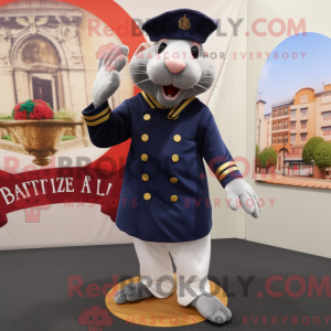 Navy Ratatouille maskot...