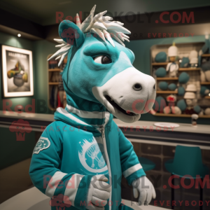 Disfraz de mascota Teal...