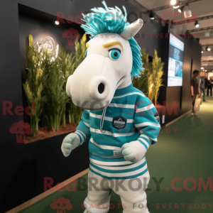 Costume mascotte de Quagga...