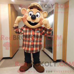 Tan Phone mascottekostuum...