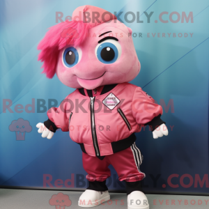 Máscara Rosa Betta Fish com...
