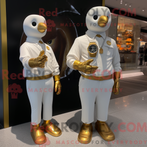 Disfraz de mascota Gold...
