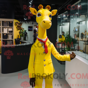 Disfraz de mascota jirafa...