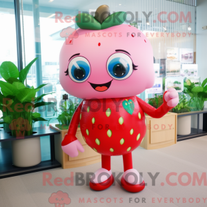 Costume mascotte de fraise...