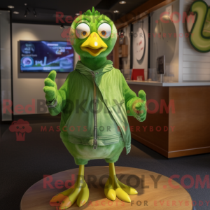 Costume mascotte de mouette...