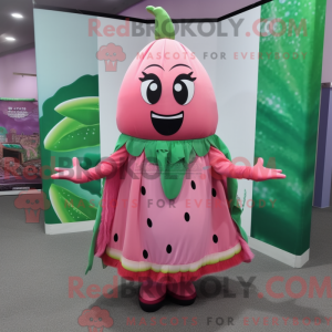 Pink Watermelon mascot...
