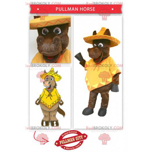 Mascote burro mexicano - Redbrokoly.com