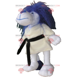 Mascote do personagem - cachorro Karateka - Redbrokoly.com