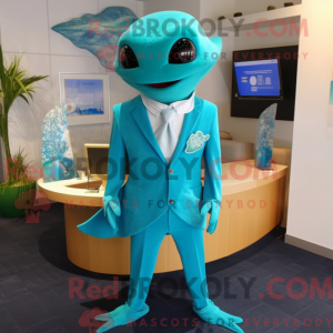 Costume de mascotte de raie...