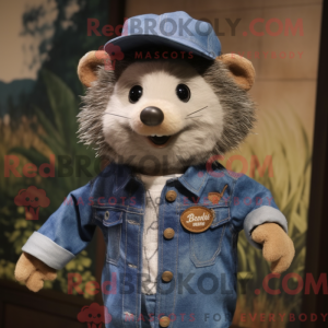 Hedgehog mascot costume...