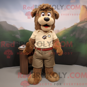Brown Shepard S Pie mascot...
