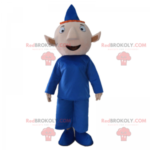 Mascote do personagem - fada com uma coroa - Redbrokoly.com