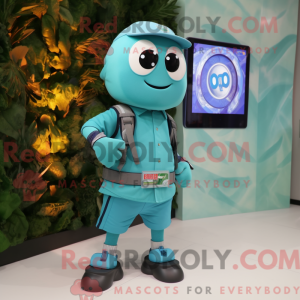 Máscara Cyan Anheng com...