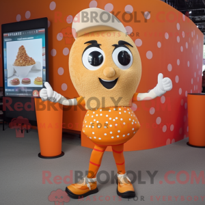 Postava maskota Orange Pop...