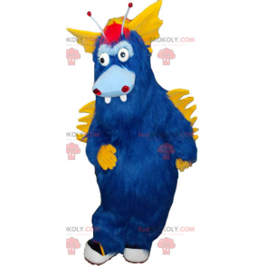 Maskot postavy - drak s anténami - Redbrokoly.com