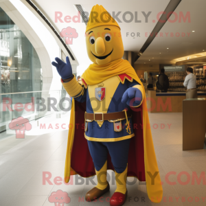 Guld Swiss Guard maskot...
