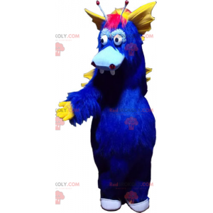 Mascota de personaje - Dragón con antenas - Redbrokoly.com