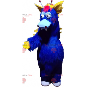 Mascotte de personnage - Dragon avec antennes - Redbrokoly.com