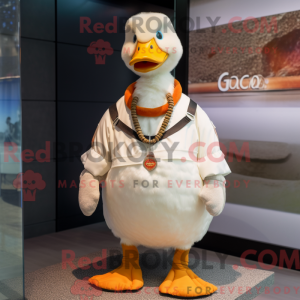 Máscara de Cream Geese com...