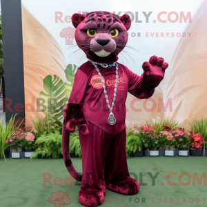 Disfraz de mascota Maroon...
