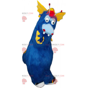 Charakter Maskottchen - Drache mit Antennen - Redbrokoly.com