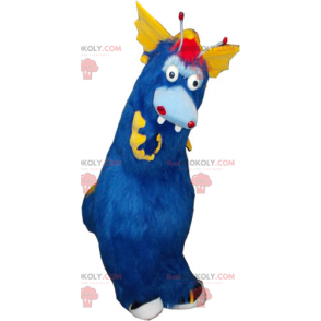 Maskot postavy - drak s anténami - Redbrokoly.com