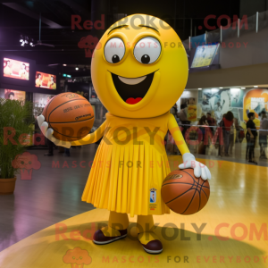 Máscara de bola de basquete...