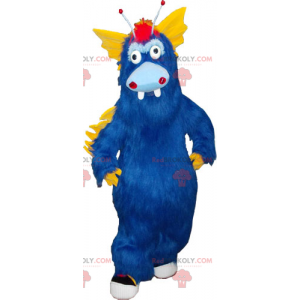 Mascote do personagem - Dragão com antenas - Redbrokoly.com