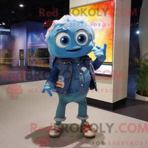 Kabeljauw mascotte kostuum...