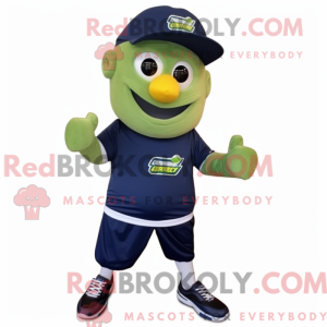 Navy Zucchini maskot...