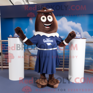Navy Chocolate Bars maskot...