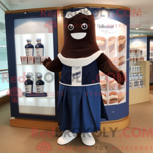 Navy Chocolate Bars maskot...