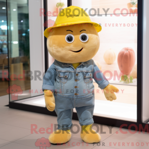 Lemon Yellow Potato mascot...