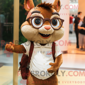 Brown Squirrel mascot...