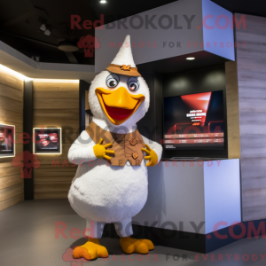 Tan Chicken maskot...